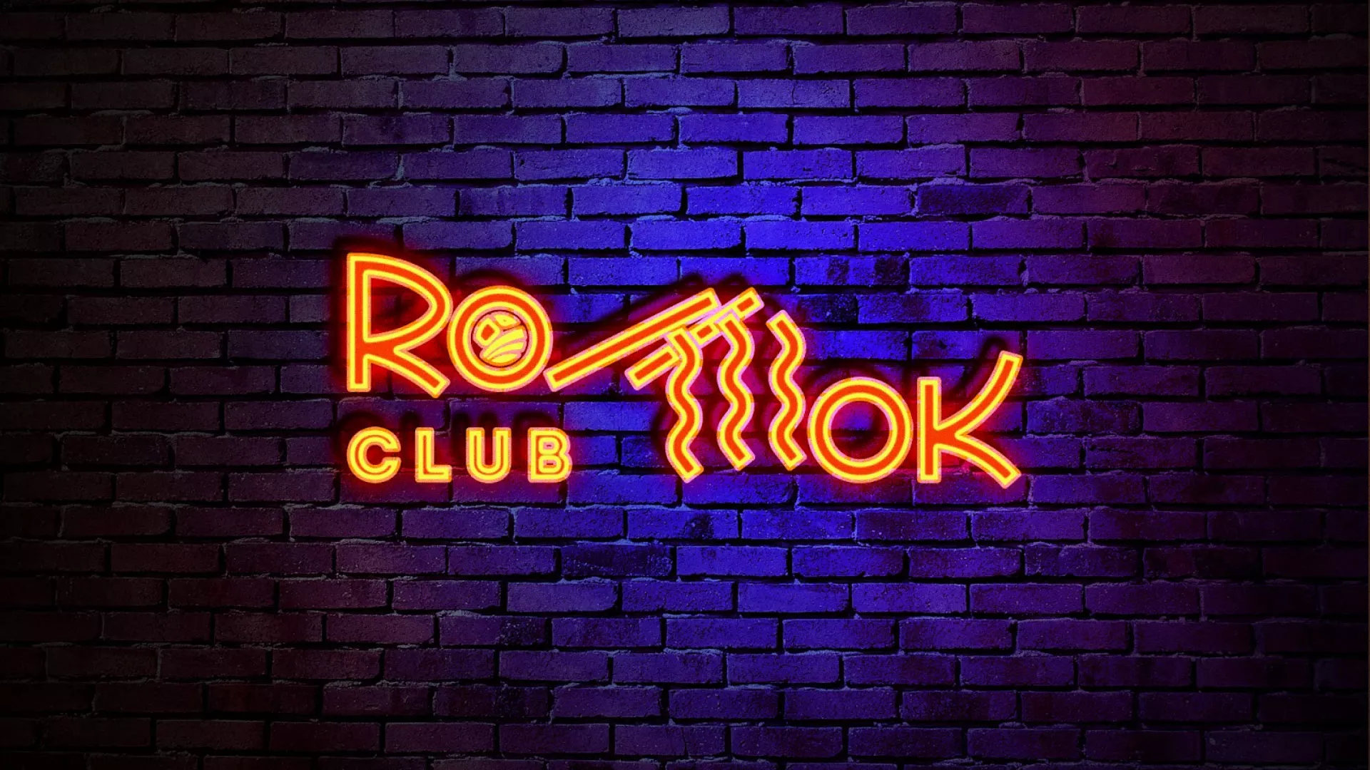 Разработка интерьерной вывески суши-бара «Roll Wok Club» в Рассказово